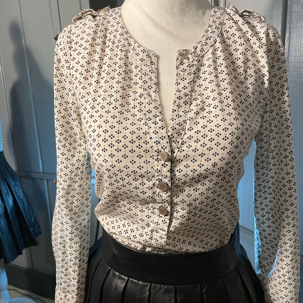Tory Burch long sleeved blouse